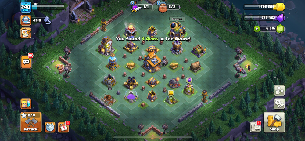Clash Royal+Clash of clans Acc - 19