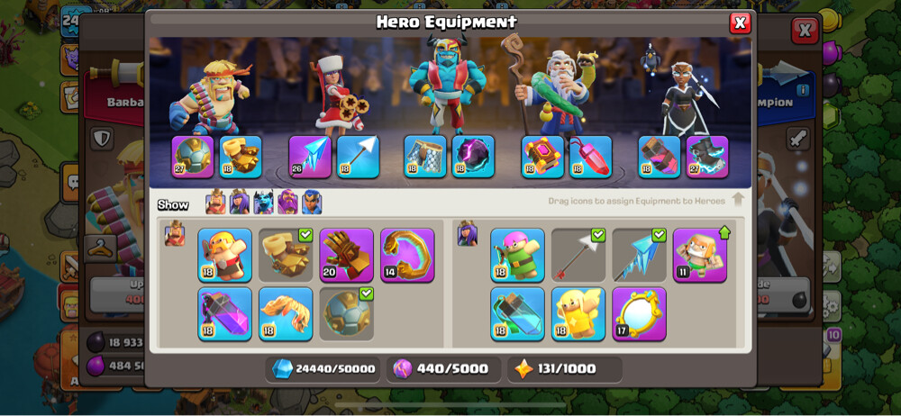Clash Royal+Clash of clans Acc - 15