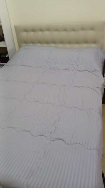 bed and mattress almost new - 3