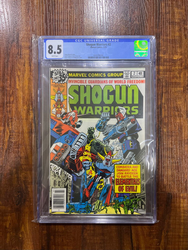 Shogun warriors comic book - 1