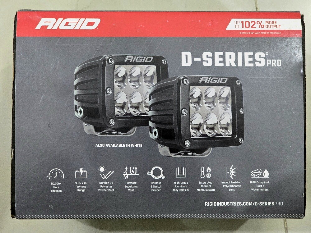 RIGID D-SERIES SPOT LIGHT - 3