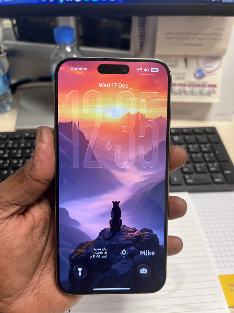 IPhone 15pro max natural titanium - 5