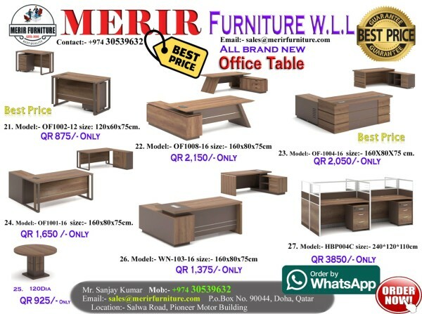 Mixed office desks and tables - 1
