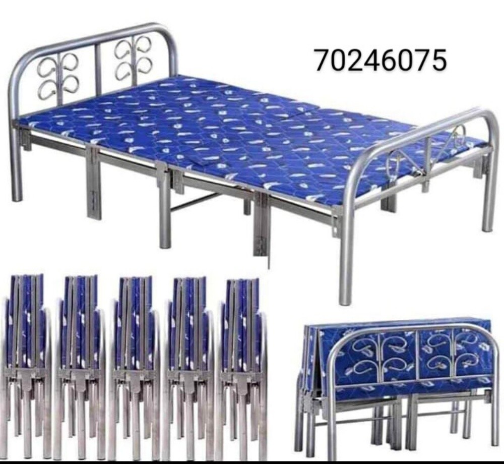 new folding single bed available - 2
