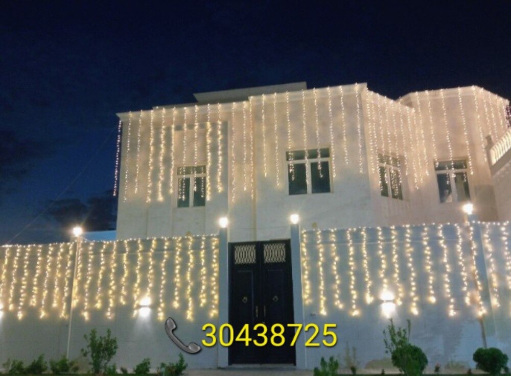 Wedding lighting decoration Qatar - 20