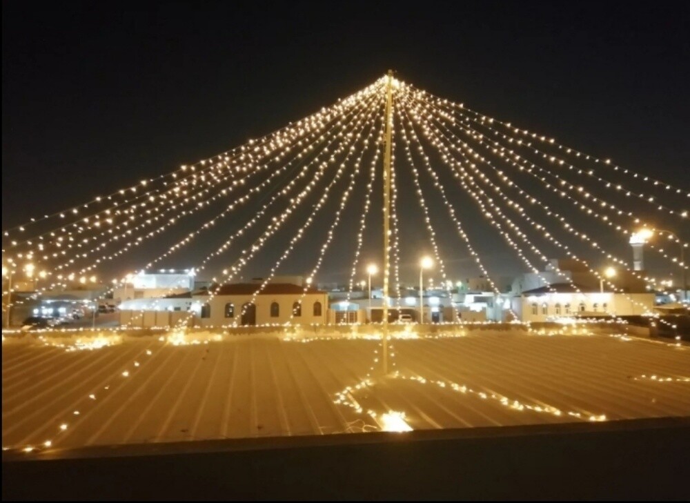 Wedding lighting decoration Qatar - 15