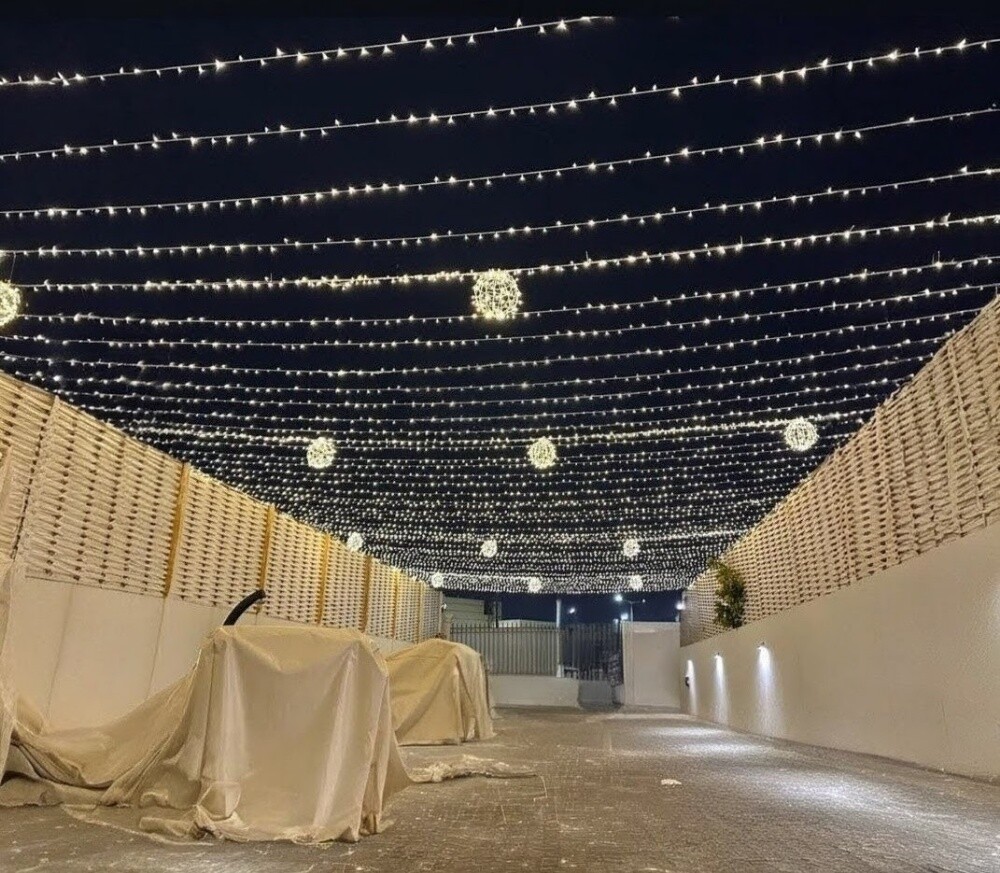 Wedding lighting decoration Qatar - 16