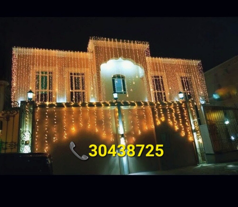 Wedding lighting decoration Qatar - 3