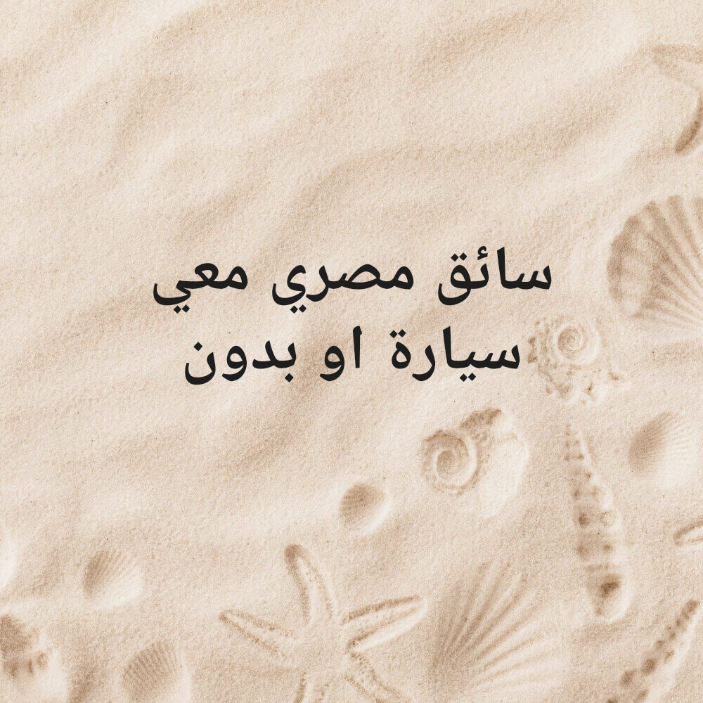 سائق مصري - 1