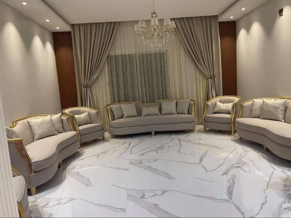 curtains and Sofa's. - 2