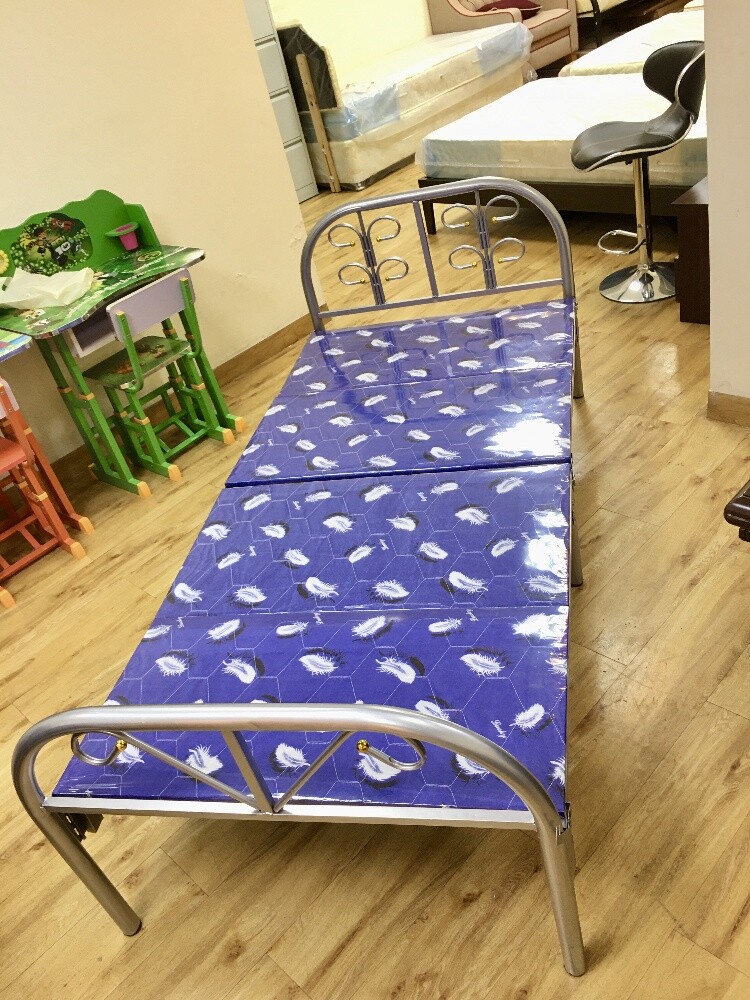 New Single Bed ,Mattress, Cabinet - 25