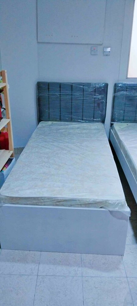 New Single Bed ,Mattress, Cabinet - 21
