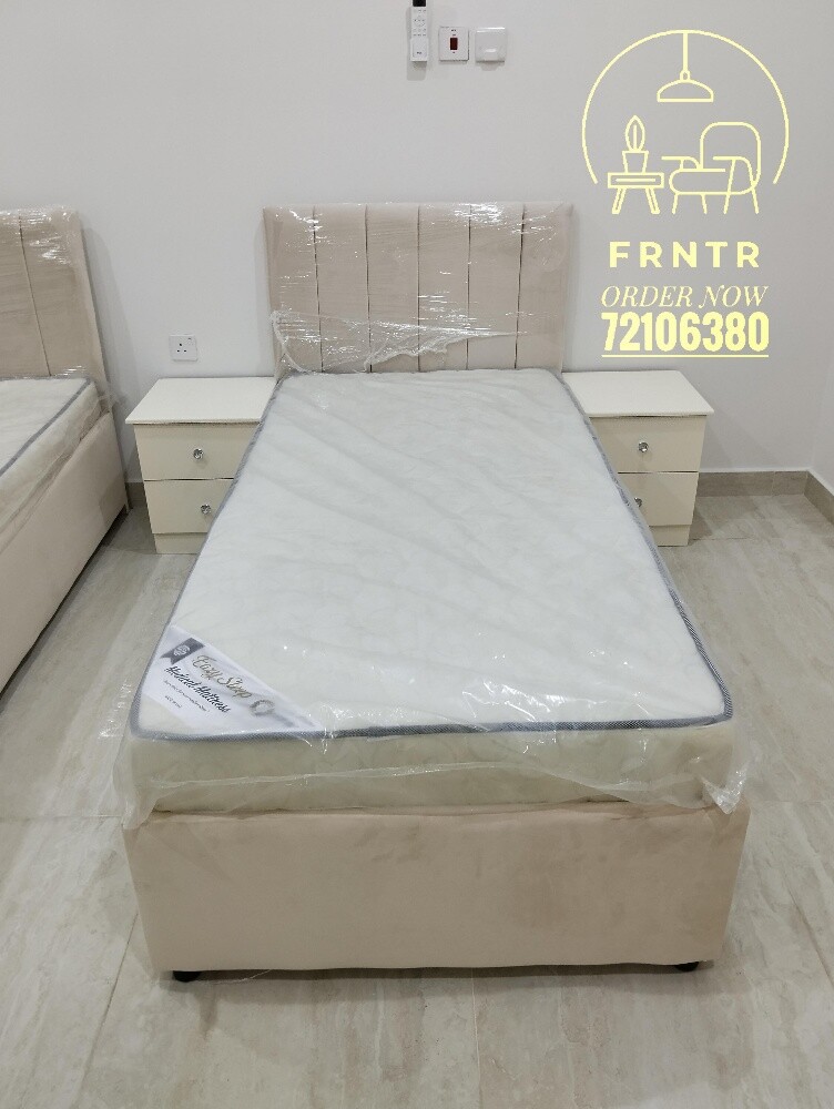 Single daven box bed and mattress - 2