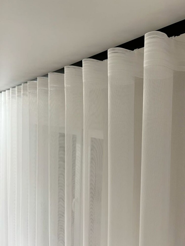wavy chiffon curtains - 9