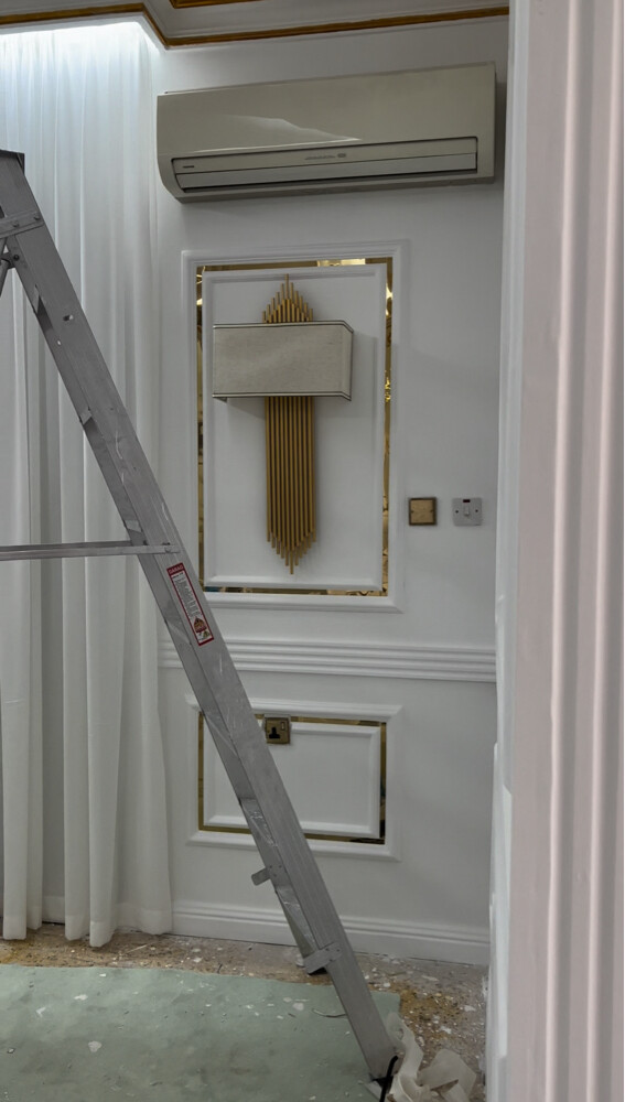 paint and gypsum work  - 8