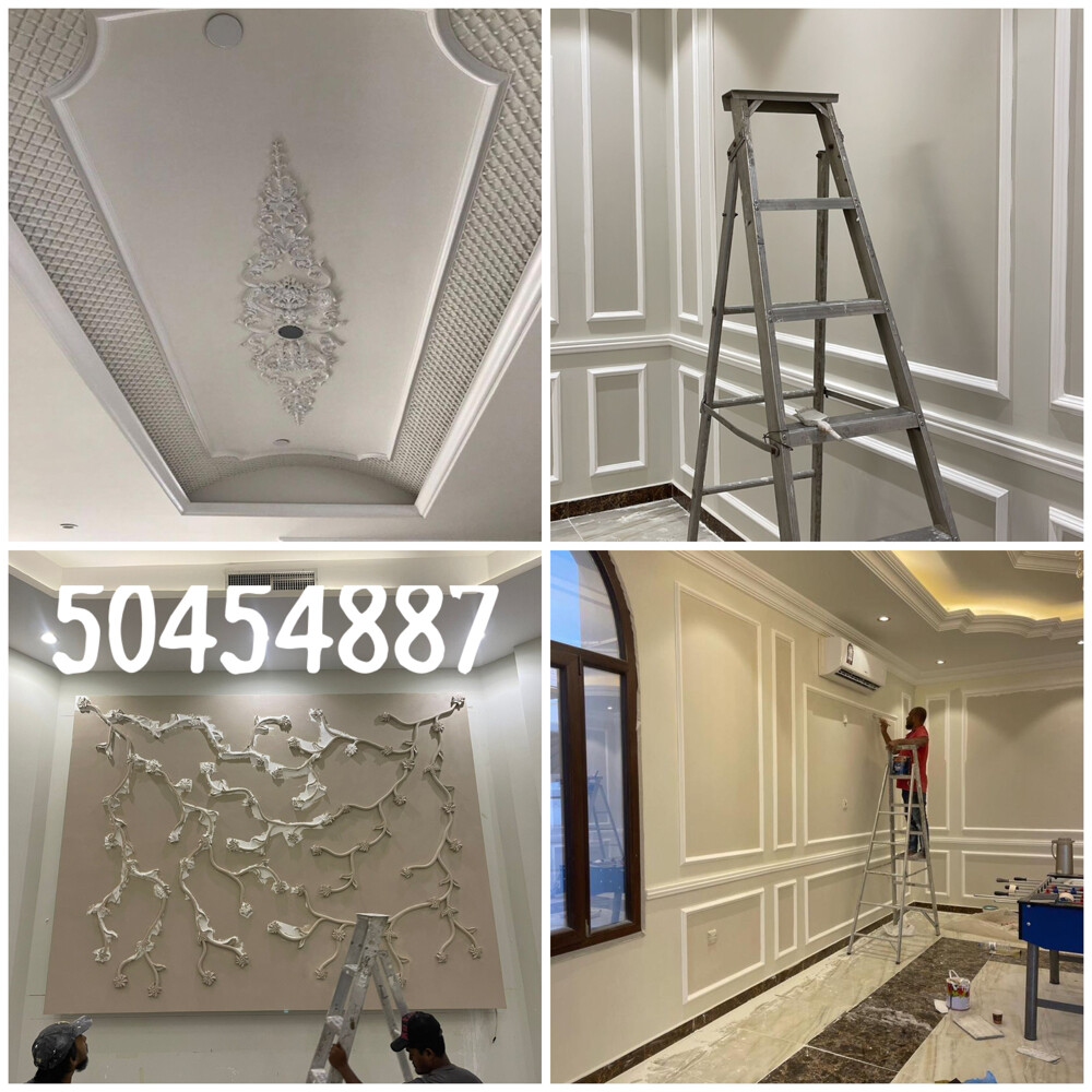paint and gypsum work  - 3