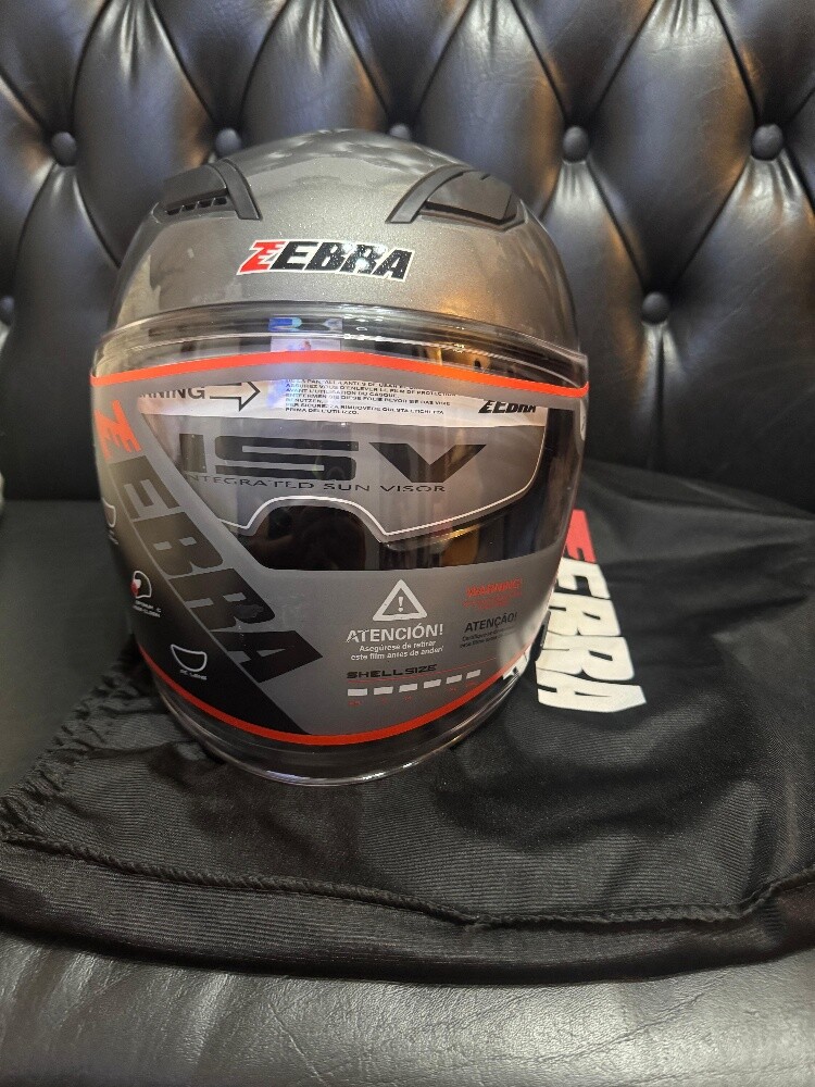 zebra helmet for sale brand new L - 1