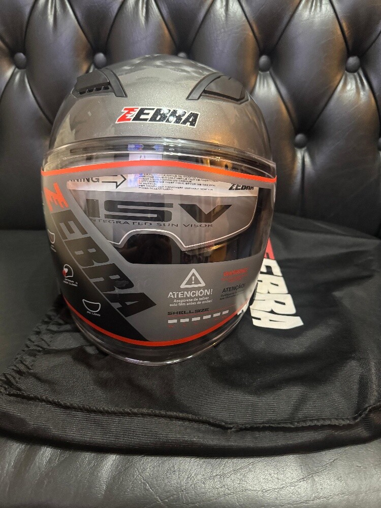 zebra helmet for sale brand new L - 2