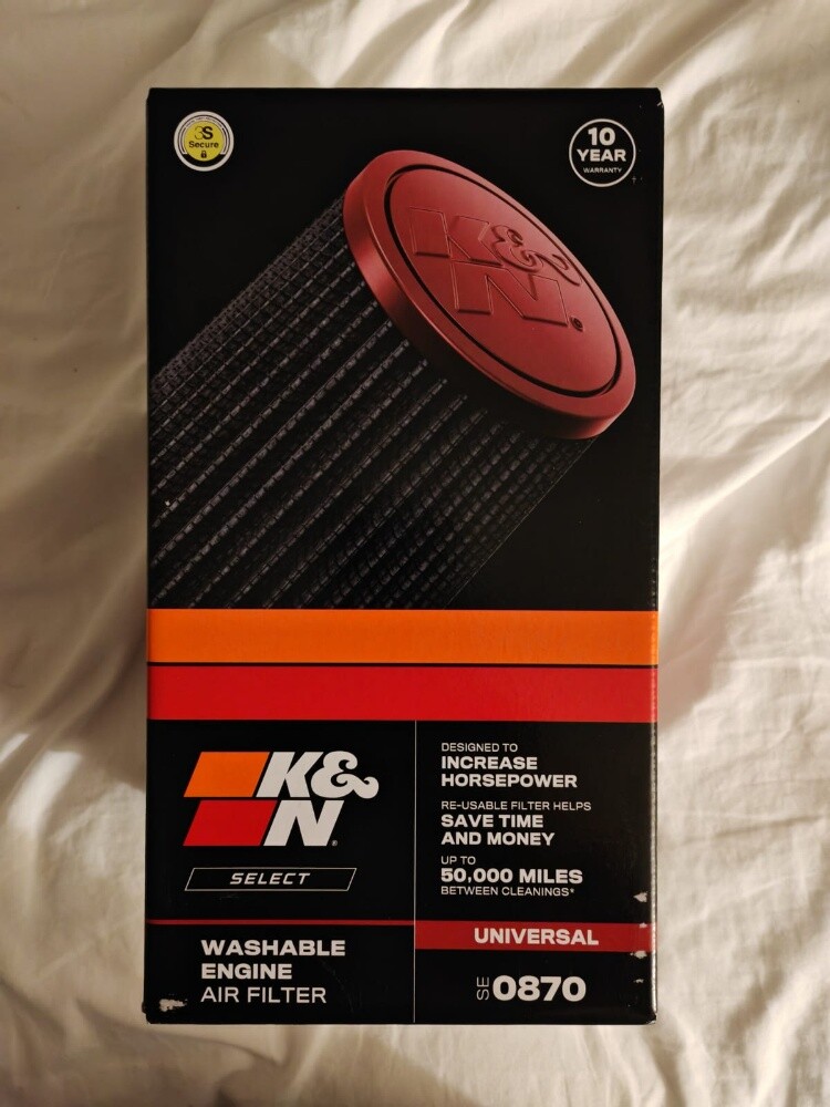 K&N cold air filter - 3