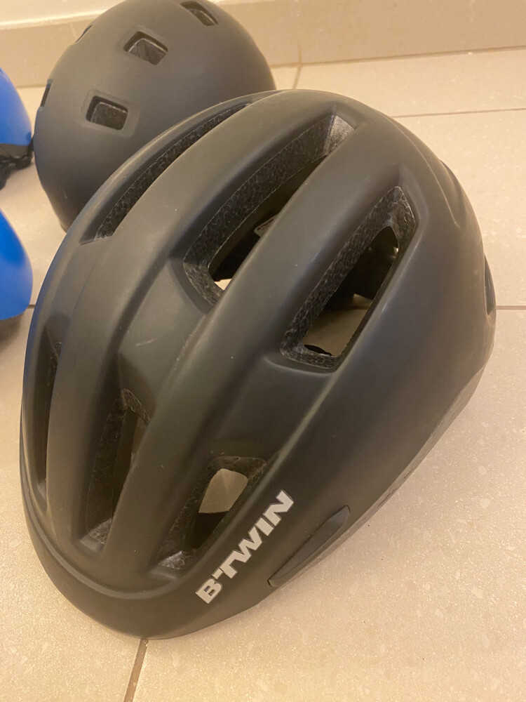 Helmets B-twin and Decathlon  - 2