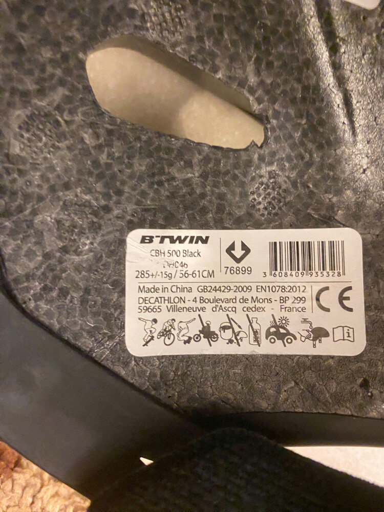 Helmets B-twin and Decathlon  - 7