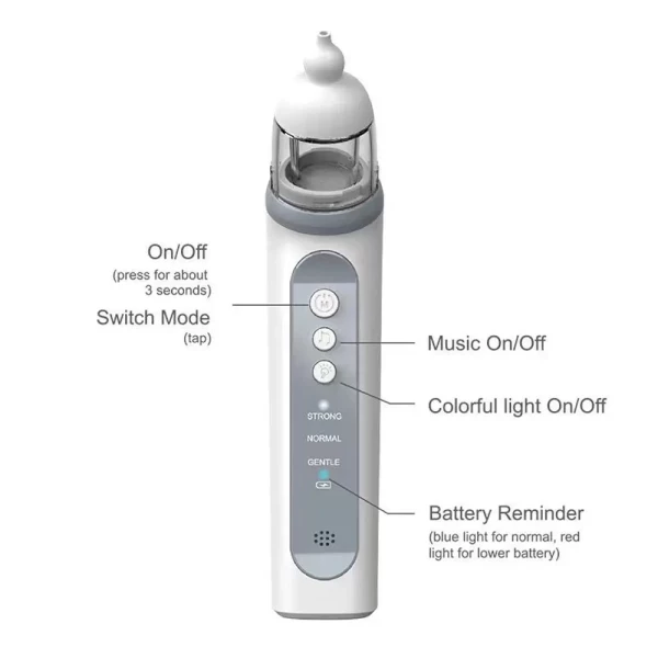 Baistom X70 Baby Nasal Aspirator - 4