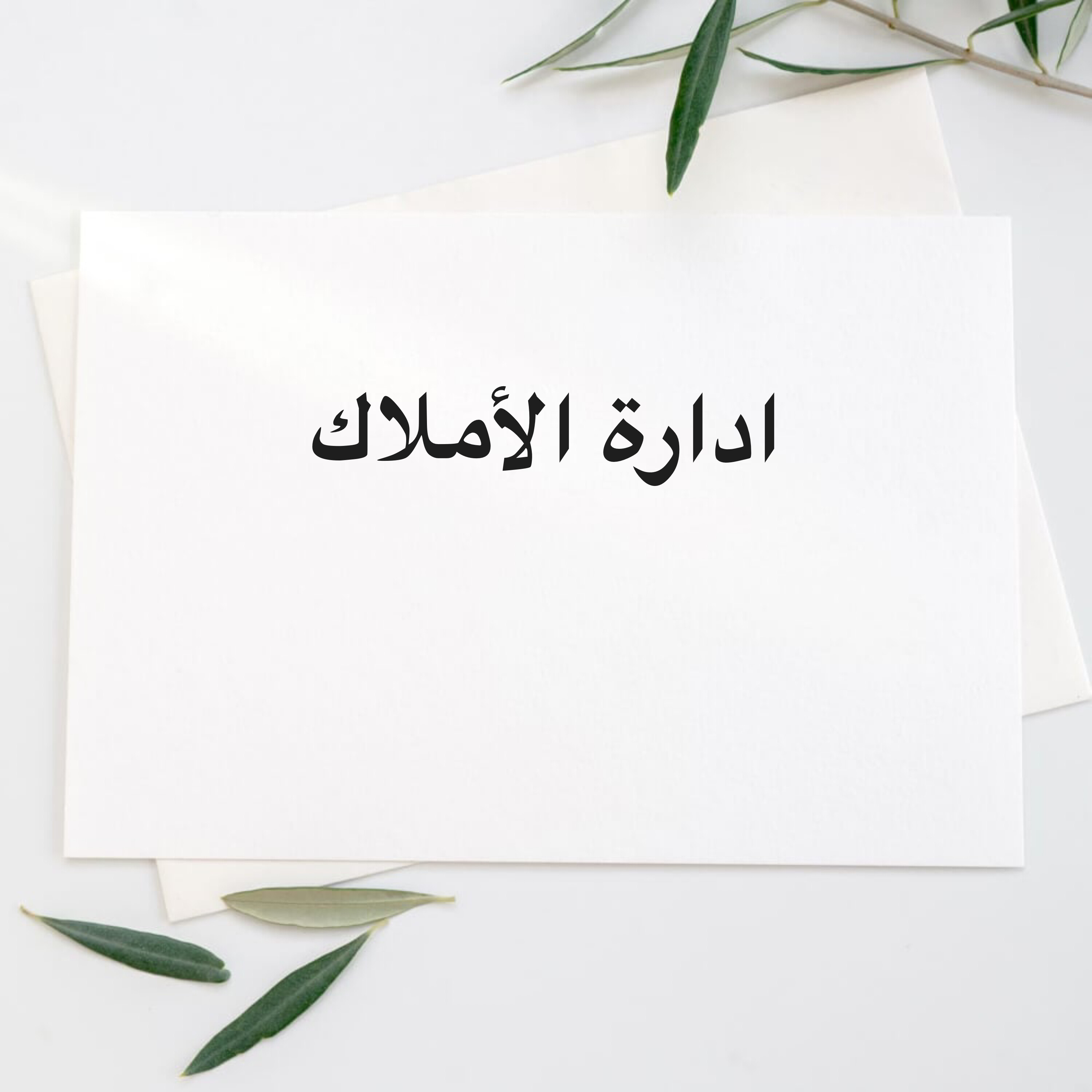 ادارة الأملاك  - 1