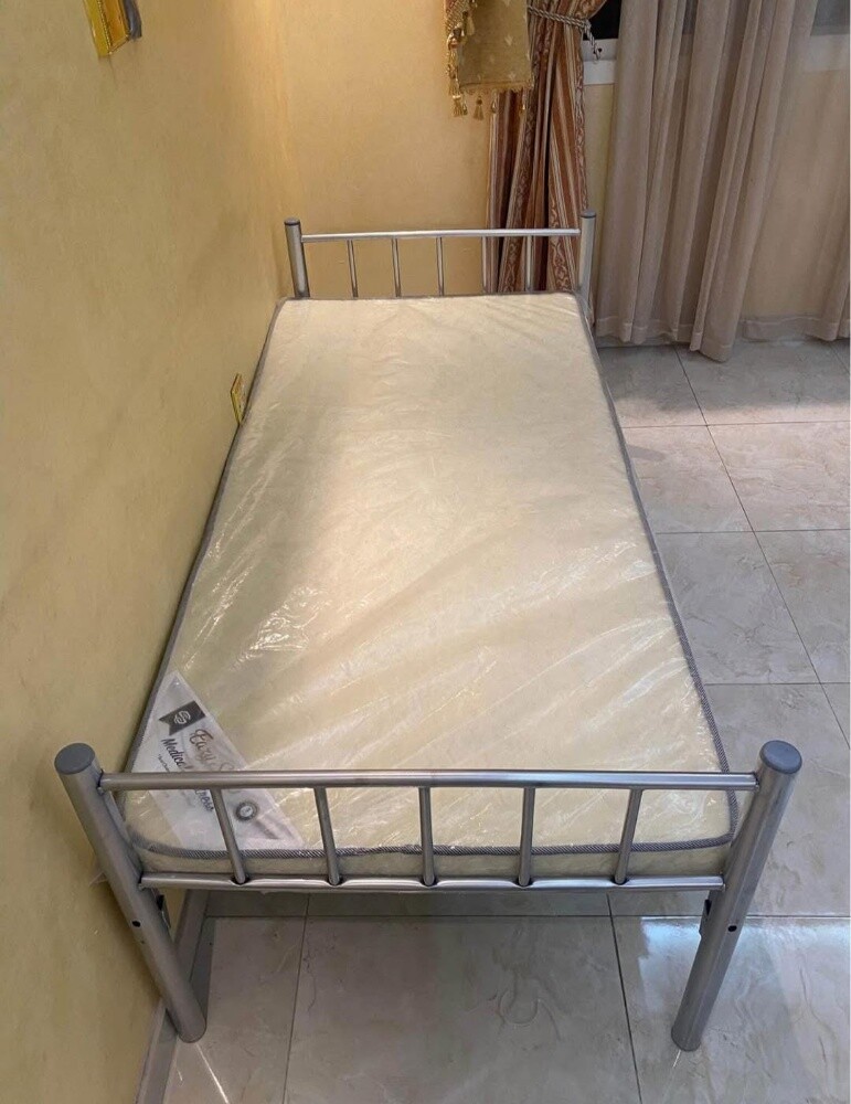 new steel single or double bed - 7