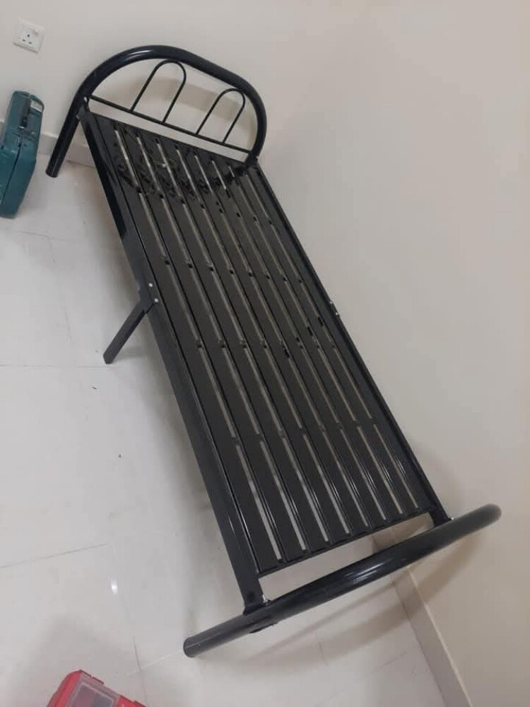 new steel single or double bed - 15