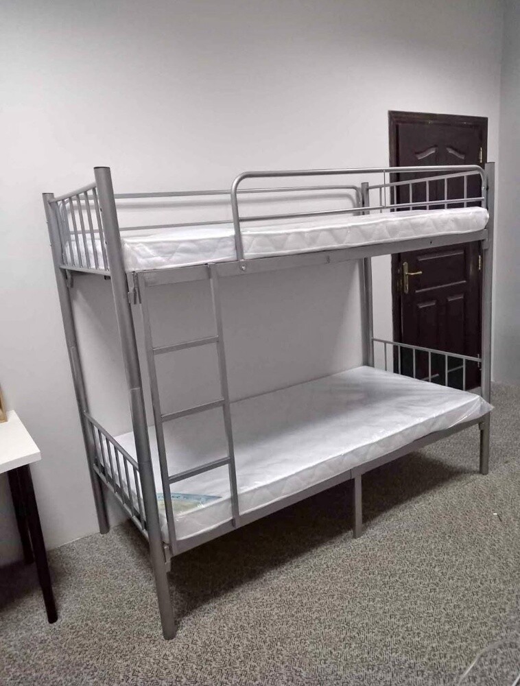new steel single or double bed - 2