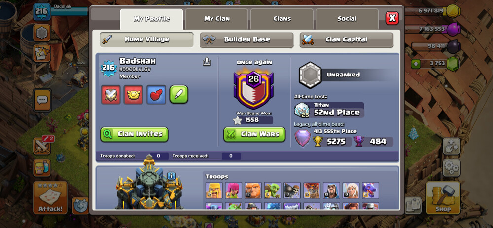 Clash of clan Account For sale - 6