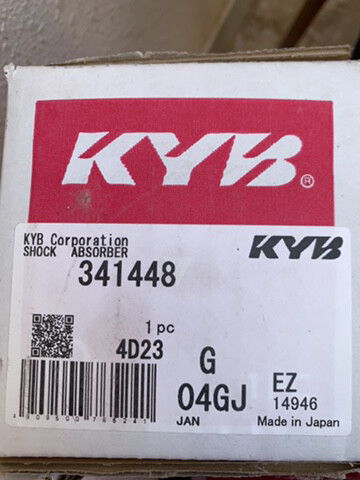KYB Shock Absorbers - 2