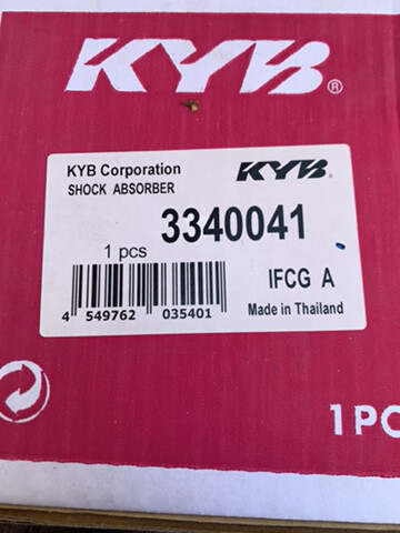 KYB Shock Absorbers - 1