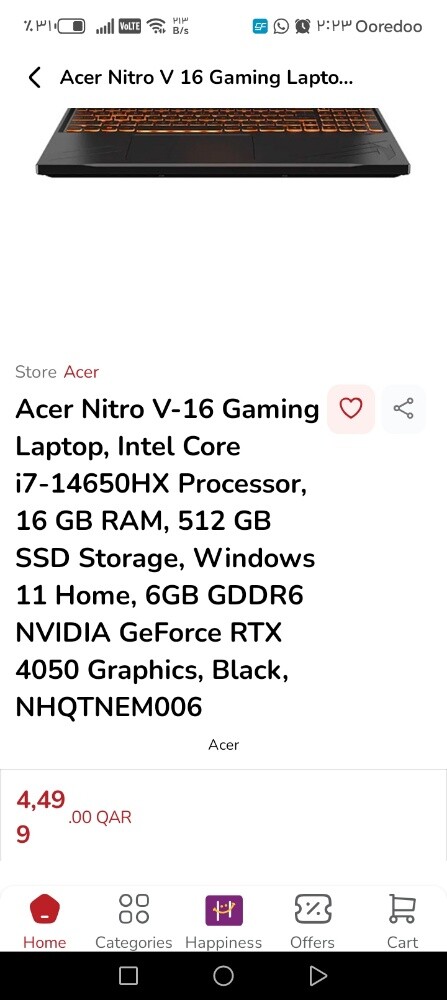 aser Nitro V-16 - 6