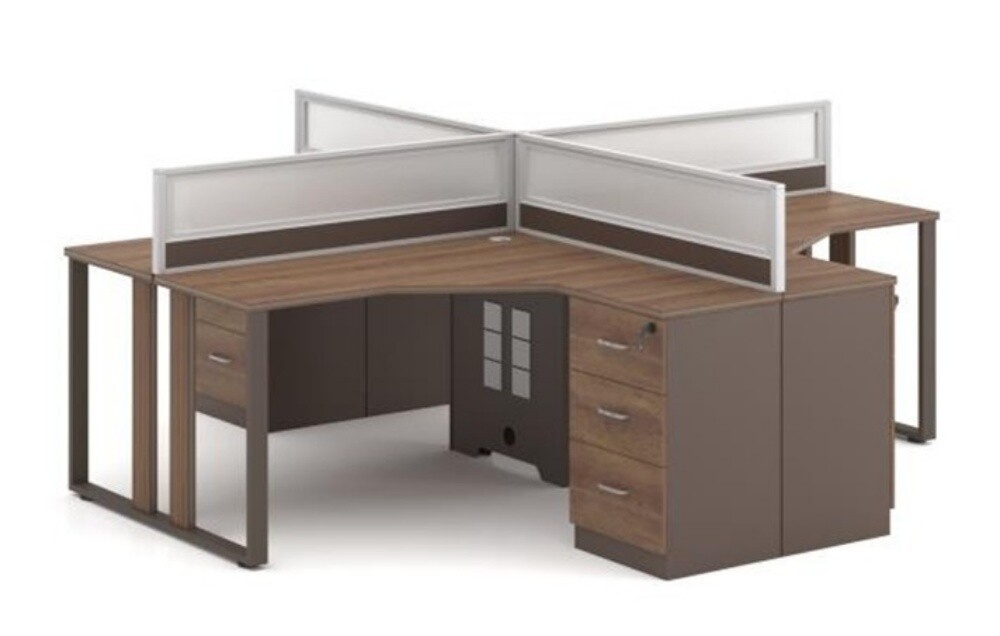 4 Seater workstation - 1