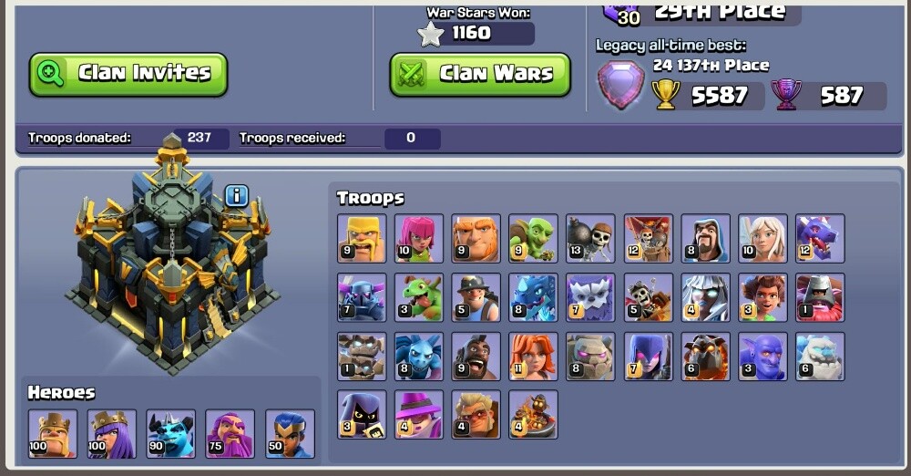 Clash of Clan account - 2