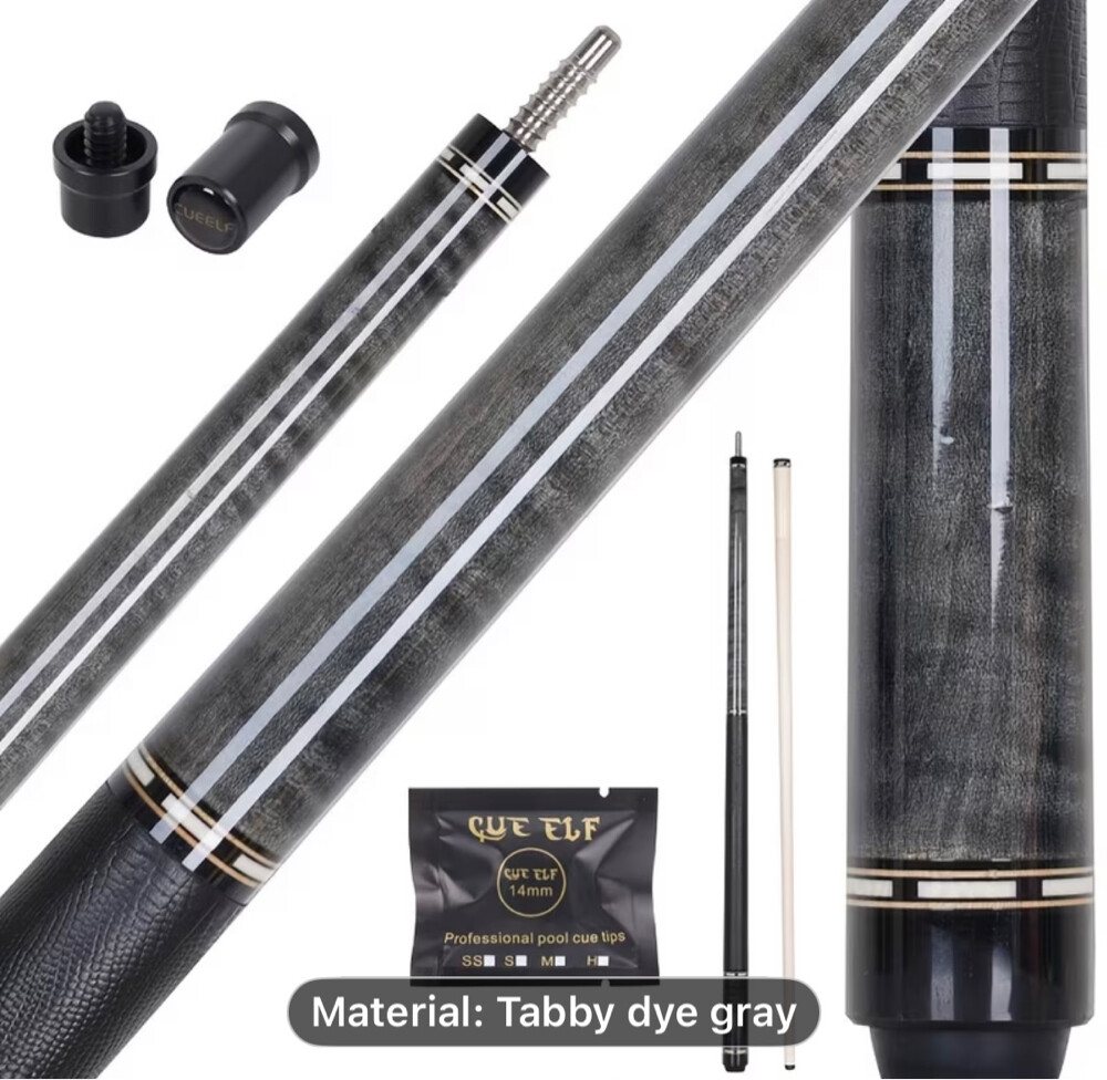 real wood pool cue from cue elf - 1