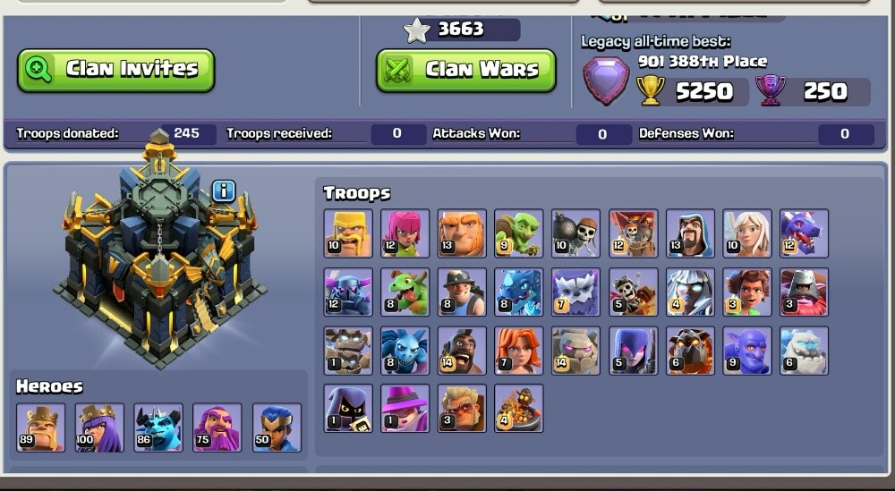 Clash of Clan Account - 2