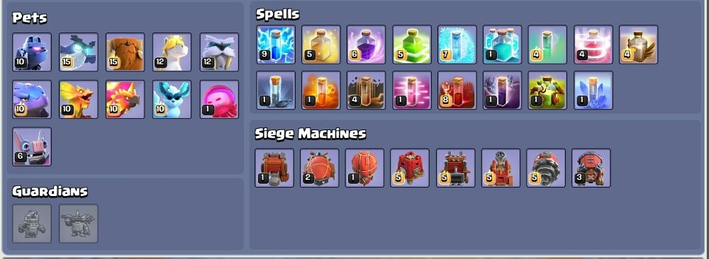 COC Game account - 3