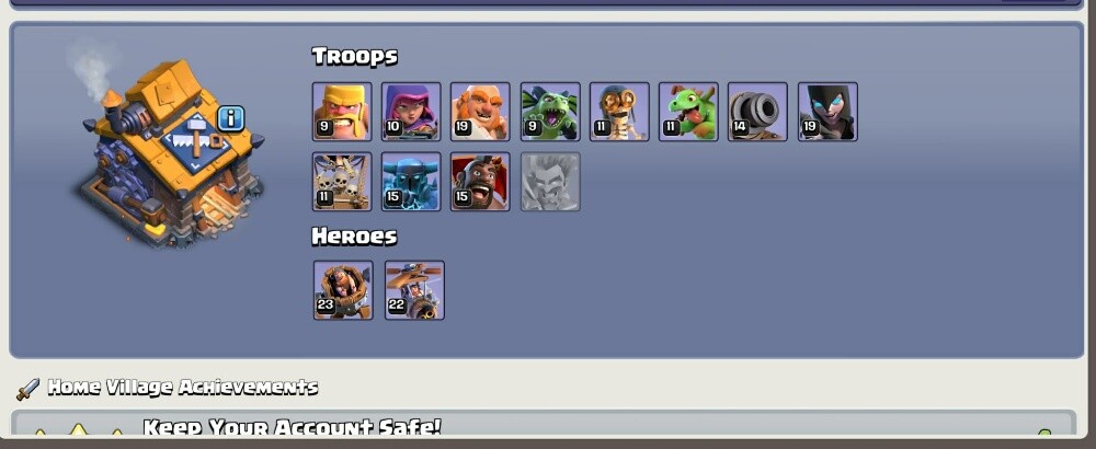 COC Game account - 4