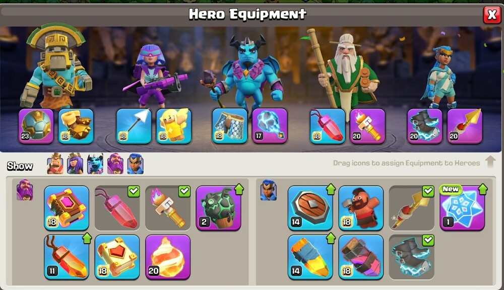 COC Game account - 6