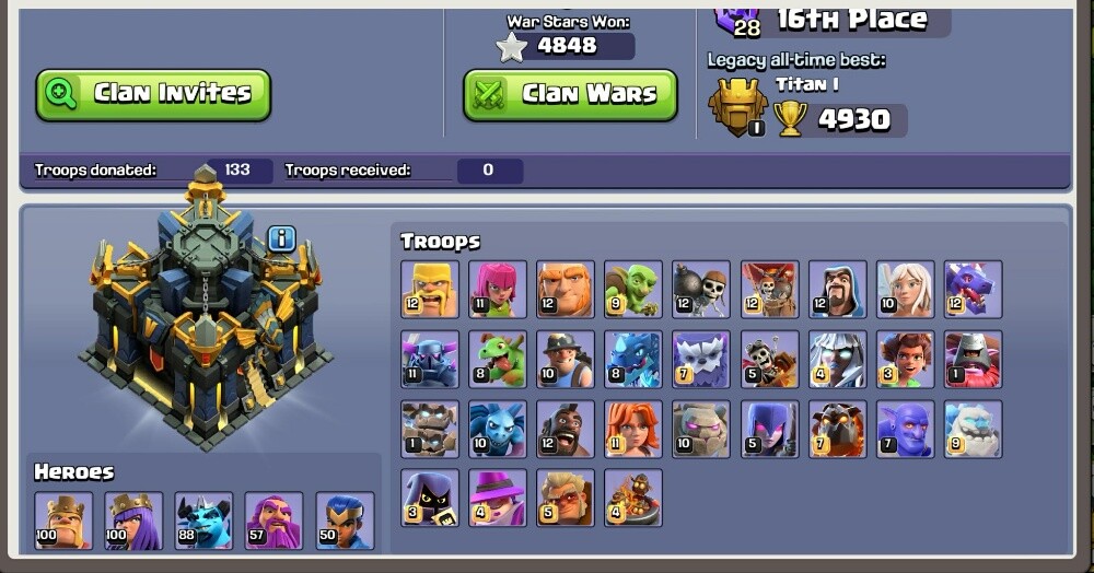 Clash Of Clan Account - 2