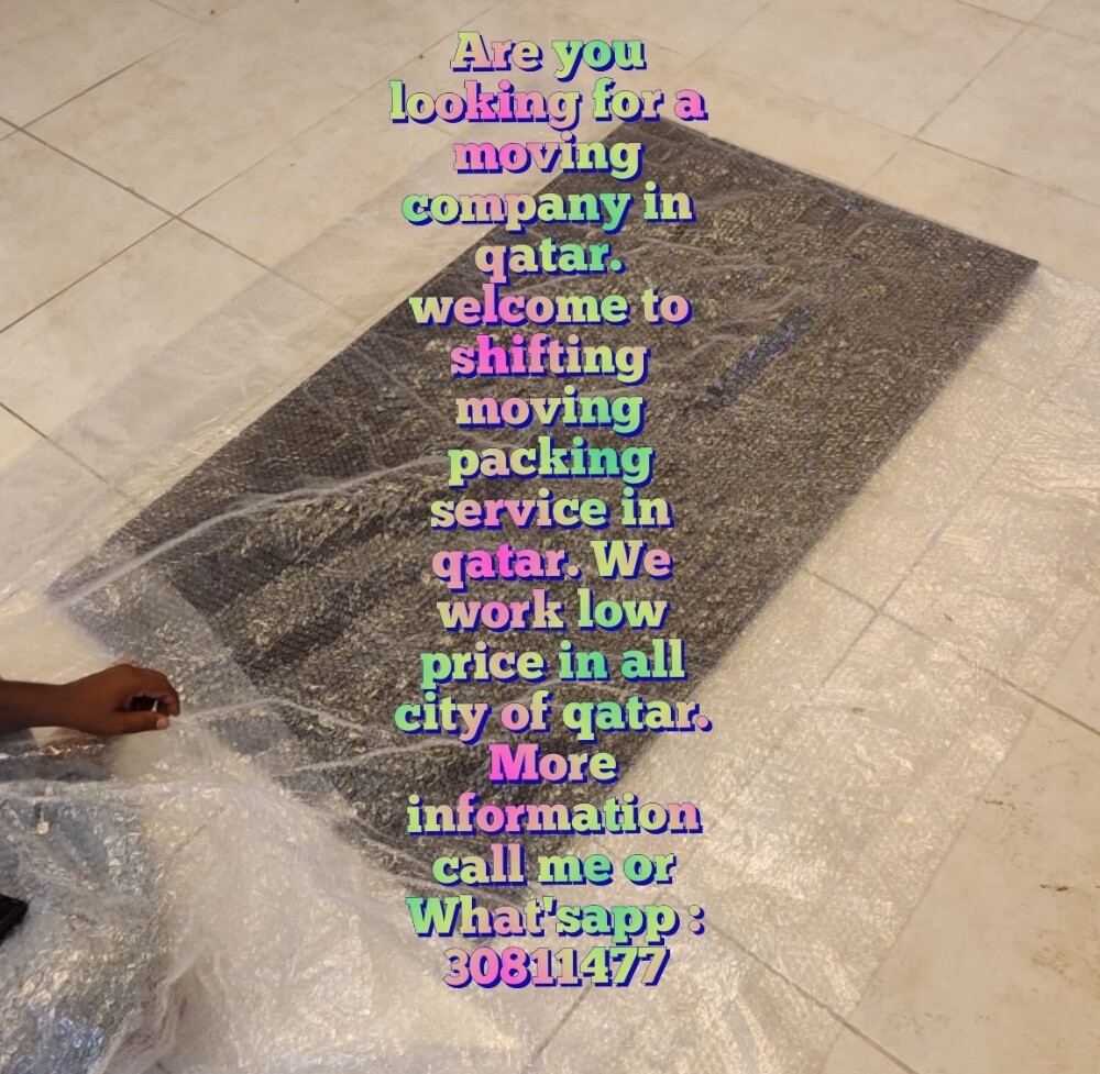 Qatar movers packers service - 4