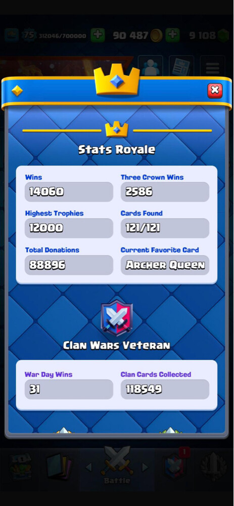 Clash Royale account - 10