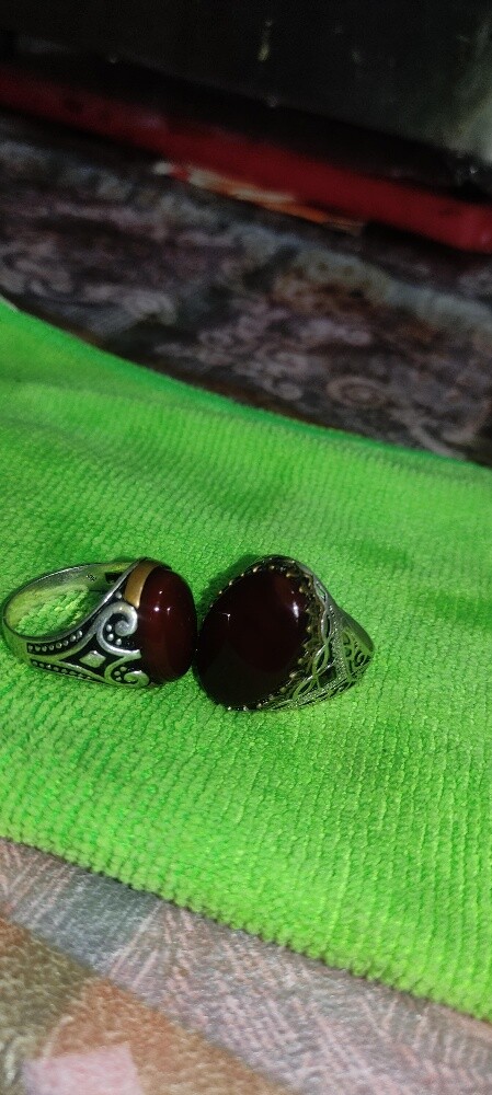 Liver stone ring - 1