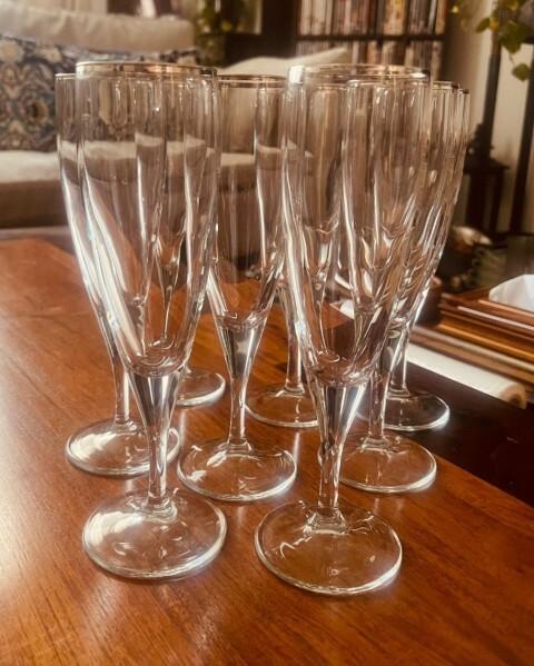 Crystal goblets - 1