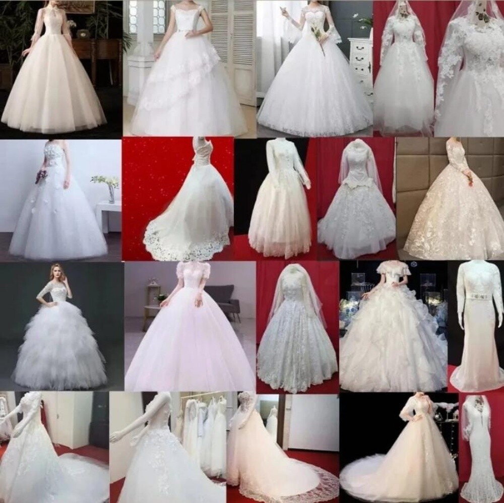 Brand new wedding dress for rent - 2