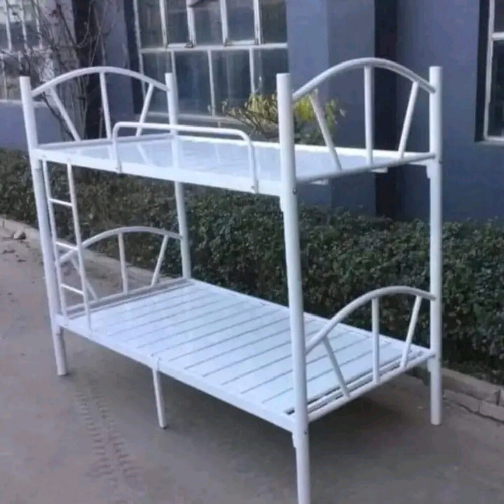 White double Bed With Matterss - 2