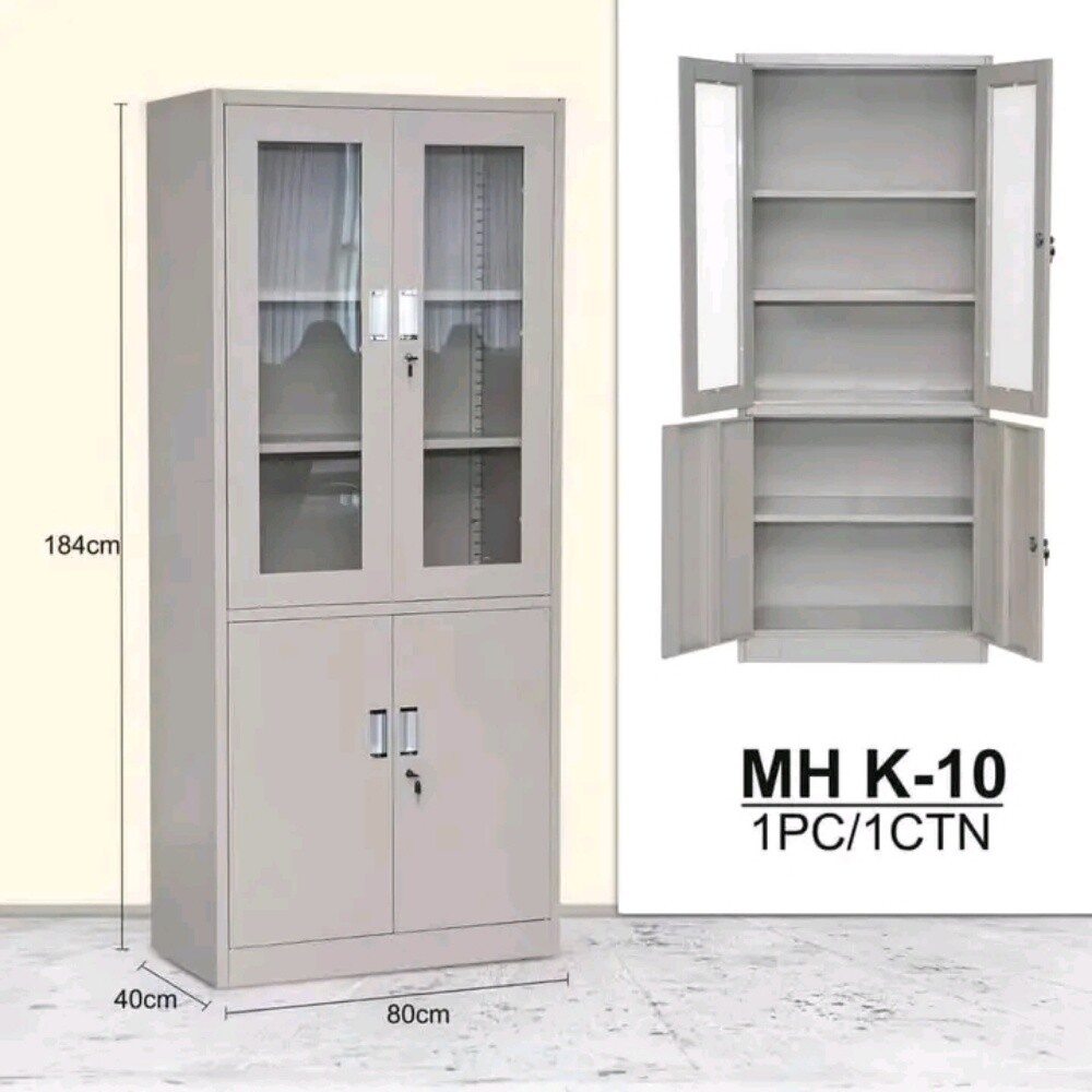 office cabinet with glass - 1