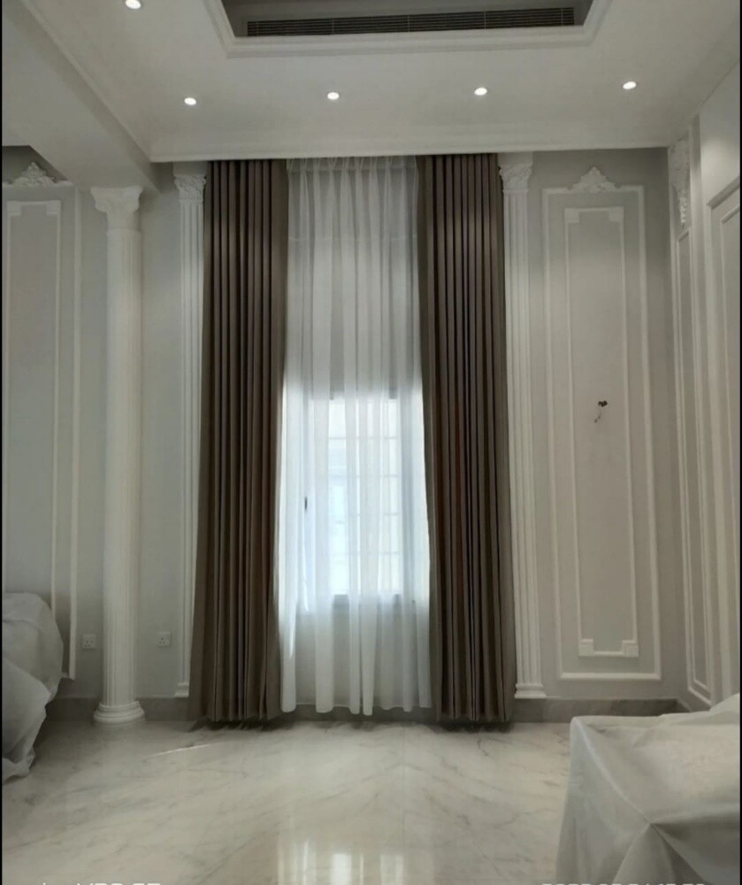 Wave Design Curtains Making - 8